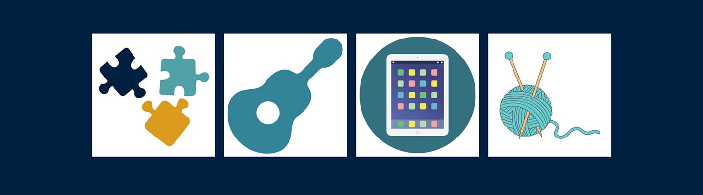 Library of Things Info Graphics in Banner