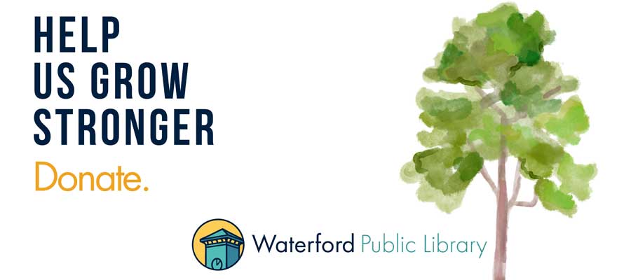 Help Us Grow Stronger Tree and Logo