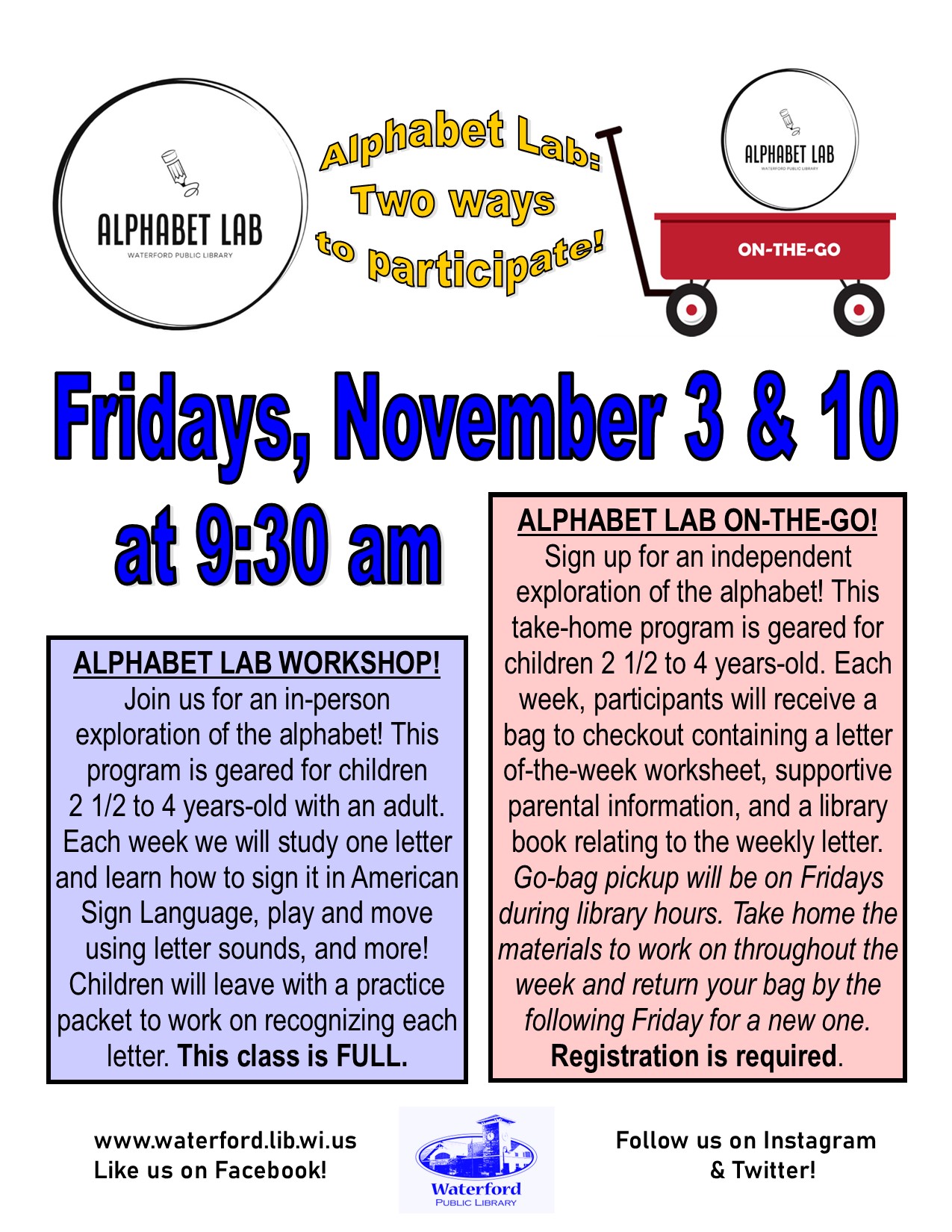 Alphabet Lab & Alphabet OntheGo